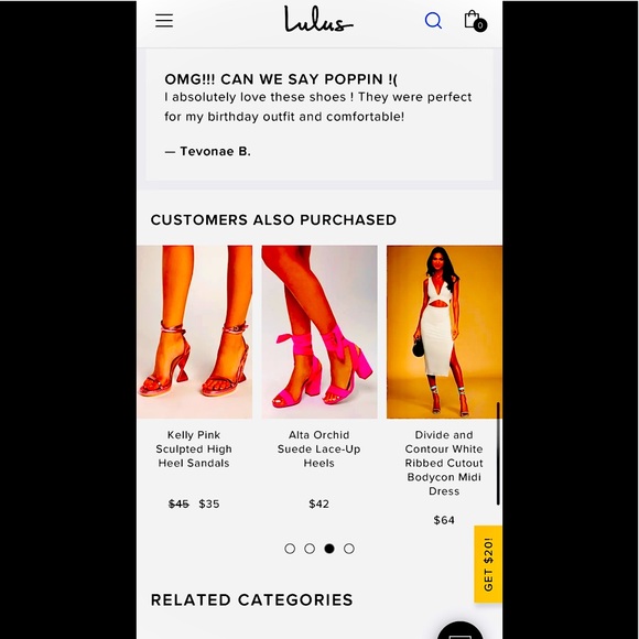 SALE ⭐️ Lulu's Pink Feather Wrap Up Heels gold #pink authentic genuine namebrand - Picture 12 of 17